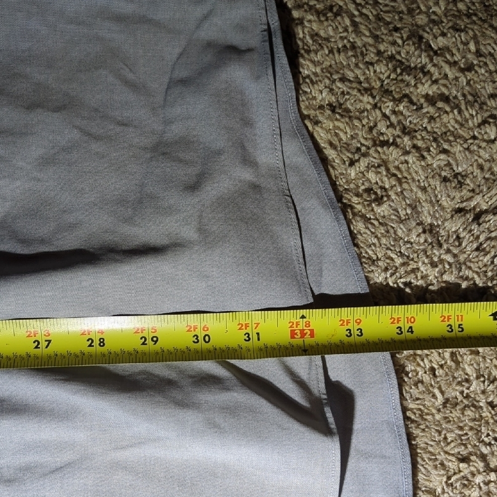 Stafford Executive Gray Cotton Shirt Size 17-34/35 - Picture 8 of 8
